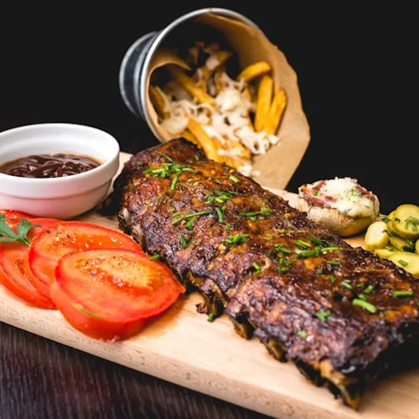 Sizzling Steak Dining Spread at Hekayh
